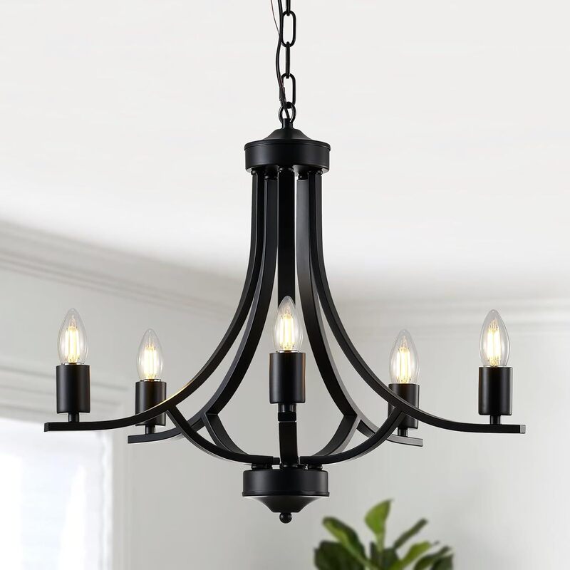 Amazon Lamps Living Room Chandelier Hall American Retro Restaurant Farmhouse Iron Art Personality Bedroom Bar Island Chandelier