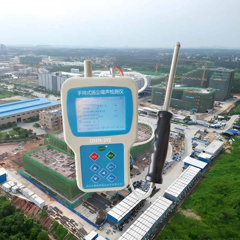 Ручной тестер шума пыли для проверки цементного завода и угольной электростанции с Bluetooth-принтером OSEN-SYZ
