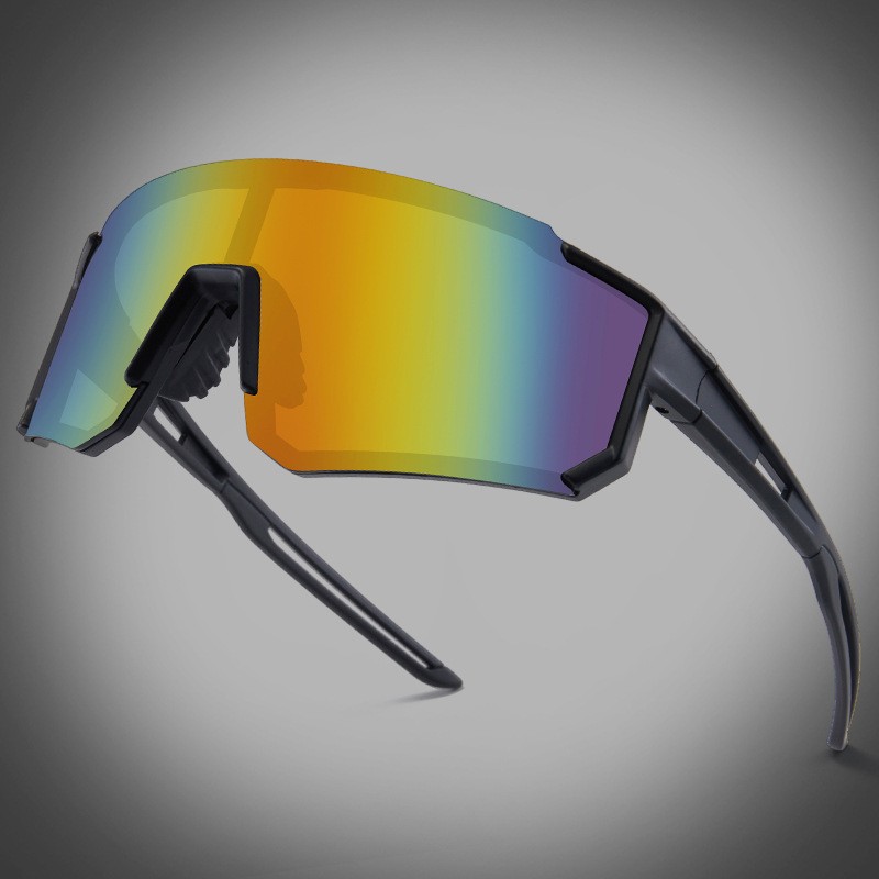 Cycling Goggles, Windproof Mountaineering Outdoor Sports Large-Frame Polarized Sunglasses, Personalized Anti-Uv Sunglasses for Men and Women