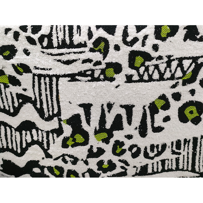 花布涂鸦不规则布料