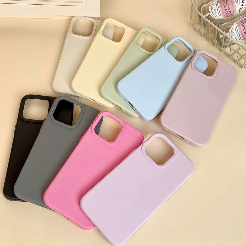 Apple, силиконовый совместимый чехол для iPhone 15, чехол для телефона, 14 Pro Max