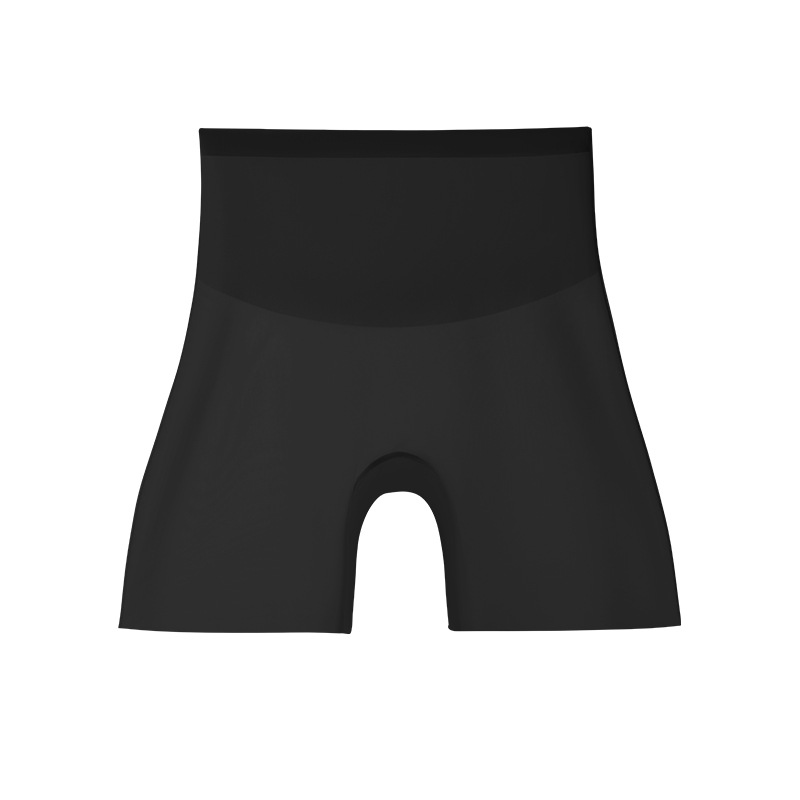 Pantalones de seguridad anti-deslustre damas verano seda de hielo sin costuras dos en uno abdomen levantamiento de cadera bóxer leggings refrescante