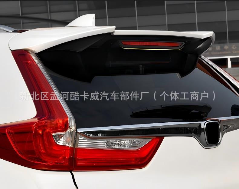 Suitable for Honda 17-21 Crv Sports Rear Wing 5Th Generation Crv Replacement with Lighted Rear Wing Modified Painted Top Wing Free