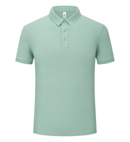 Velvet cotton solid breathable classic polo