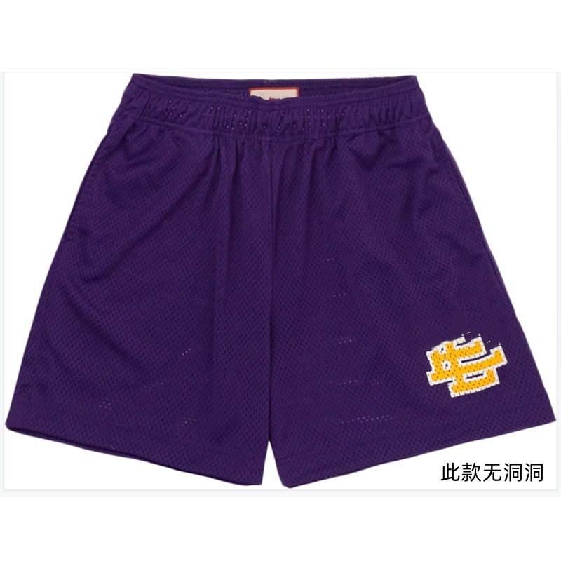 Pantalones deportivos estadounidenses para hombres y mujeres, pantalones de acondicionamiento de verano, pantalones de malla transpirables, sueltos, secos rápidos, pantalones de pareja.