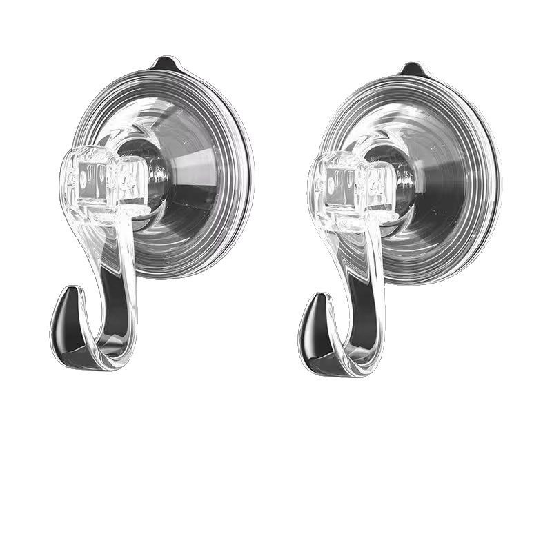 gancho de succión sin clavos móviles, fuerte soporte de carga sin rastro, gancho de toalla para cocina, baño, armario, gancho adhesivo de almacenamiento