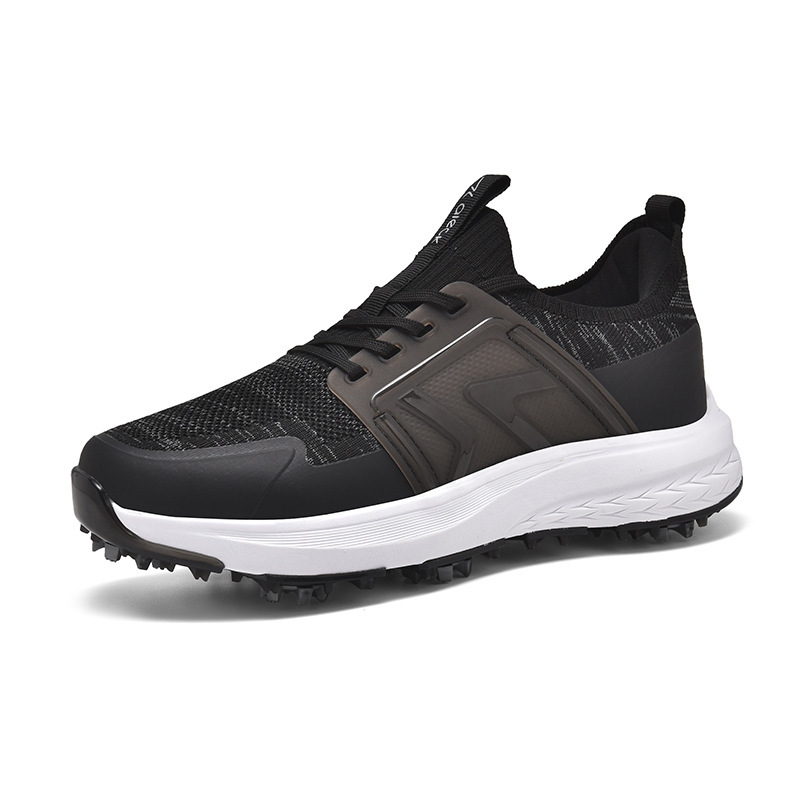 새로운 골프 신발 남자 분리형 골프 스니커즈 메쉬 캐주얼 방수 스파이크리스 트레이너