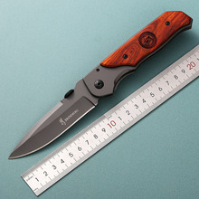 外贸 折叠小刀便携式 随身户外露营求生烧烤高硬度战术折叠刀