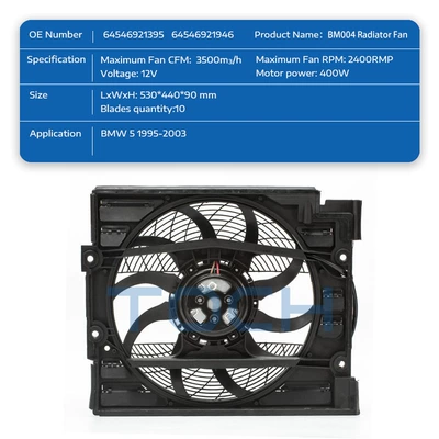 cooling electronic fan 64546921395 – Fan