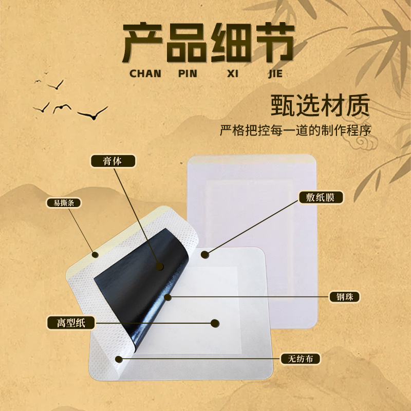 カスタムメイドの絆創膏メーカー、腰椎用絆創膏、肩周囲用絆創膏、頸椎用絆創膏、膝用絆創膏、卸売、加工、手作りの古式絆創膏|undefined