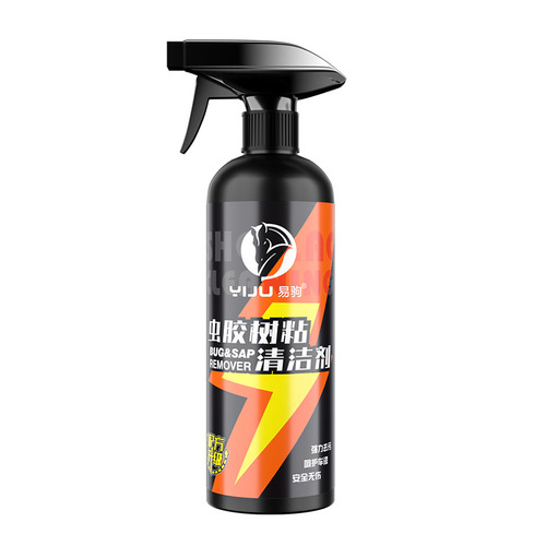Shellac gum cleaner resin bird poop foam cleaner car paint strong decontamination and spot car wash liquid