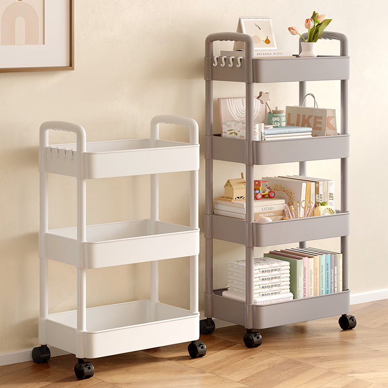 Floor-Standing Multi-Layer Storage Rack for Bedroom, Kitchen, Snacks, Mobile Trolley, Bathroom, Toilet, Storage, and Bookshelf Floor-Standing Multi-Layer Storage Rack for Bedroom, Kitchen, Snacks, Mobile Trolley, Bathroom, Toilet, Storage, and Bookshelf