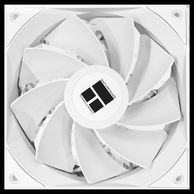 Limin C12RW V2 chárter ventilador serie computadora silenciosa blanco ventilador de disipación de calor de 12cm aire inverso