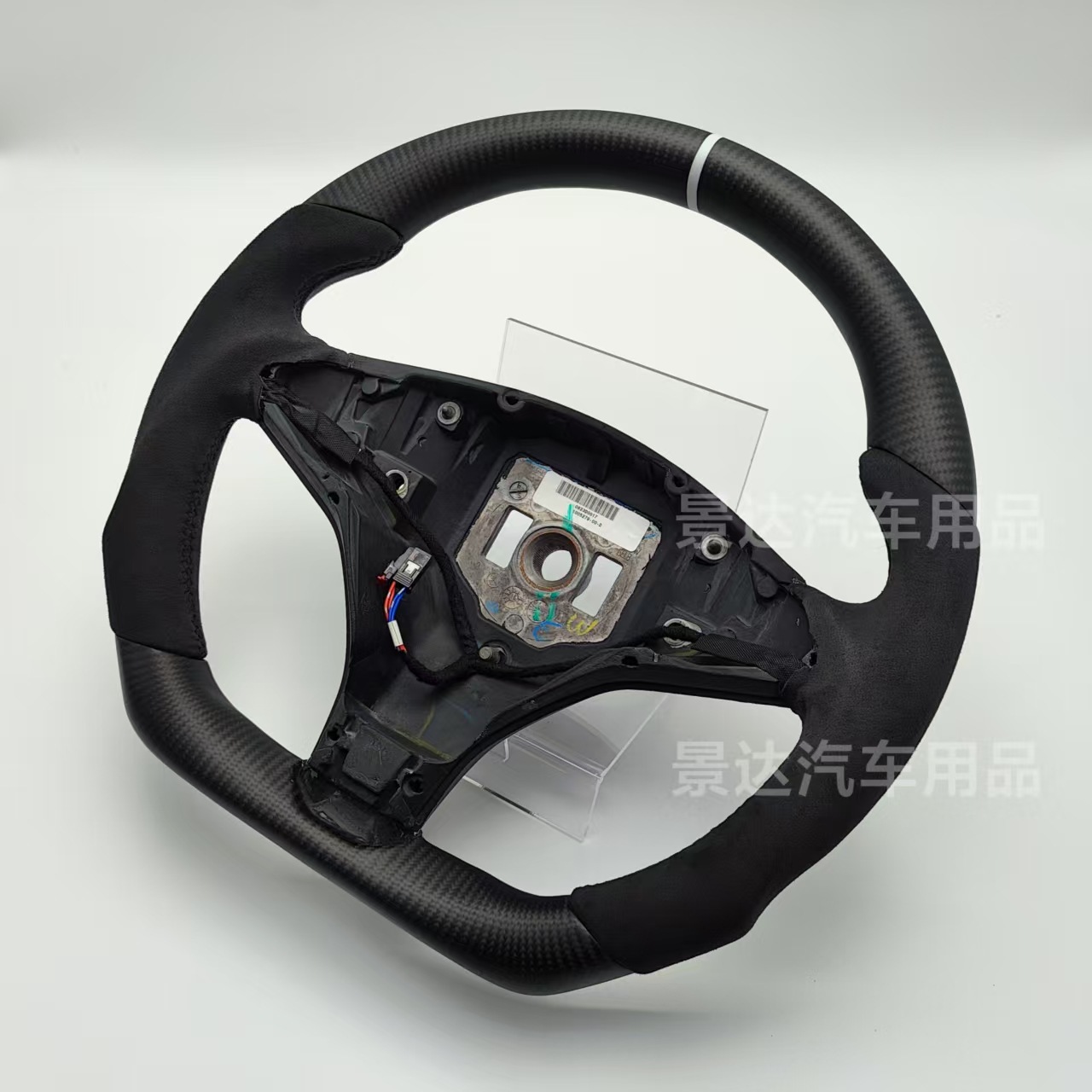 Suitable for Tesla ModelX /S modified carbon fiber steering wheel 12-20 years interior upgrade modification