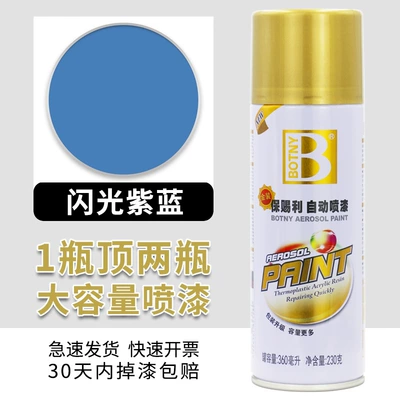 Paint Hand-Cranked Graffiti Bicycle Color-Changing, Avtomobil boyası - baocili-343-flash-purple-blue-450ml