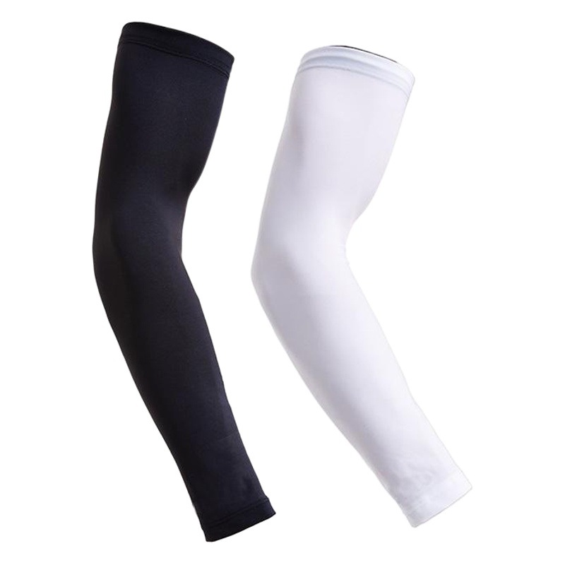 Basketball Arm Guard Lengthened Elbow Guard Wrist Guard Men's and Women's Sports Riding Running Fishing Protector Non-slip Breathable Sun Protection Sleeve