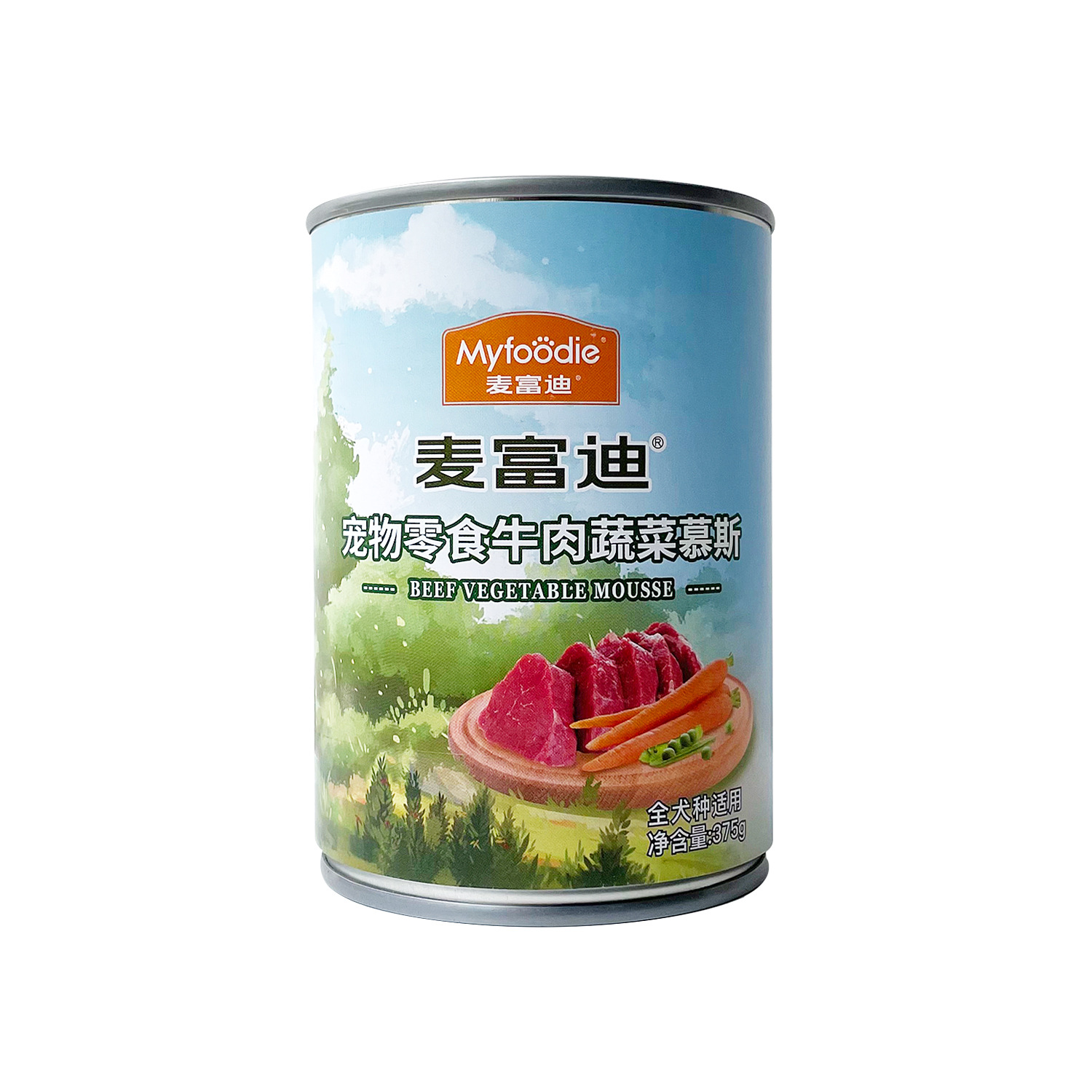 (MFD) Mousse de légumes de boeuf 375g
