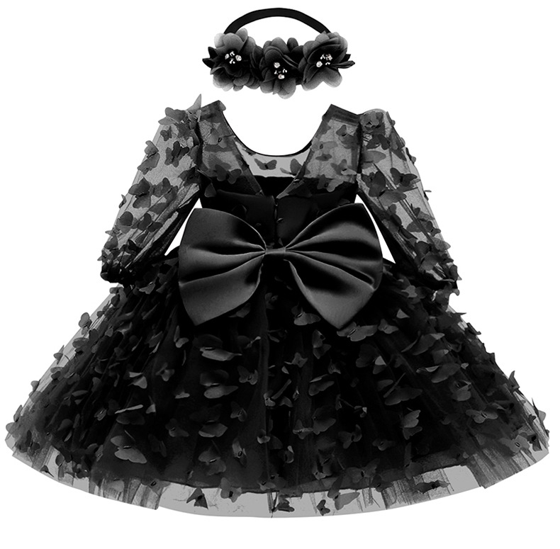 Cute Butterfly Polyester Girls Dresses display picture 5