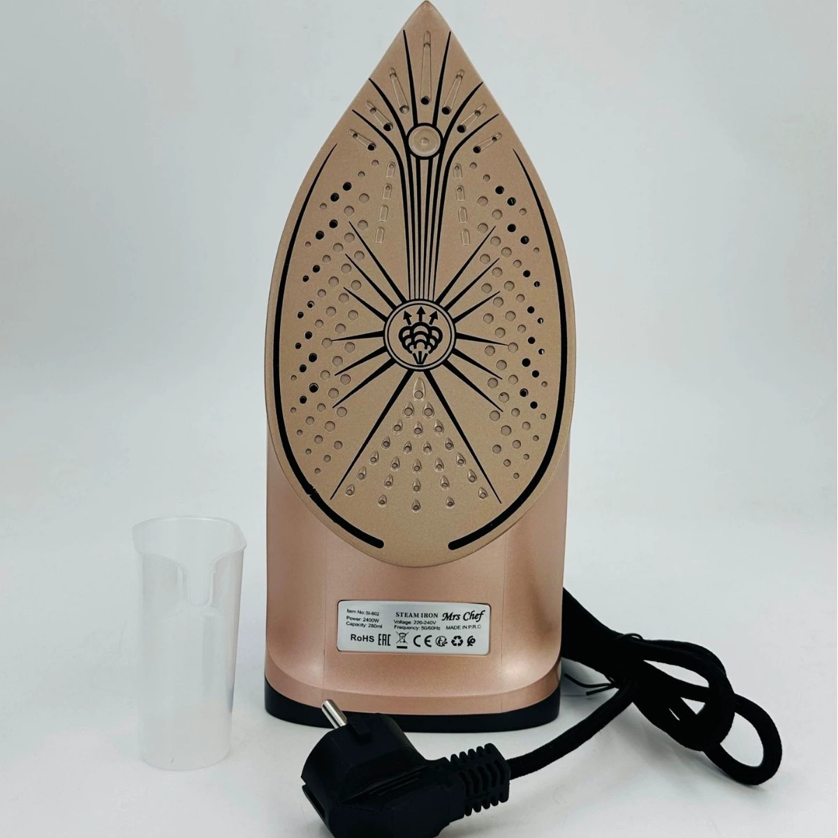 Новое ручное электрическое пароутюг высокого класса MRS Chef Si-802 мощностью 2400 Вт гладильная машина удаление артефактов