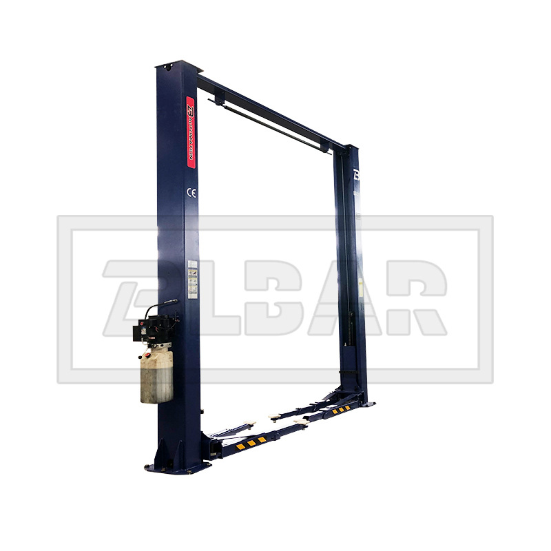 Elevación de columna doble columna pórtico ascensor plataforma elevadora de coche doble columna barras paralelas elevación hidráulica