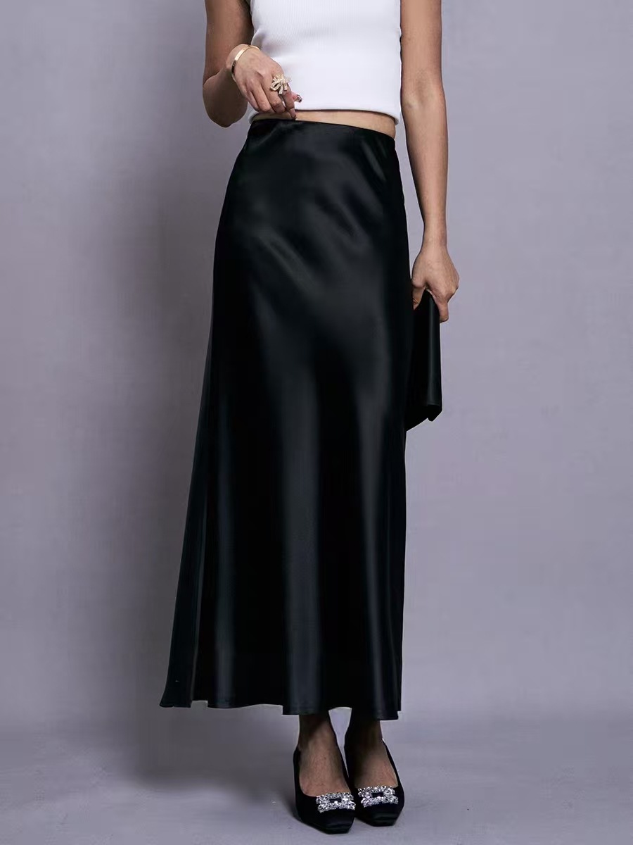 Black - long skirt (to ankle) 95 long