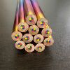 Rainbow crayons, children's pen for elementary school students, multicoloured coloured pencils, four colors, hand painting, Birthday gift