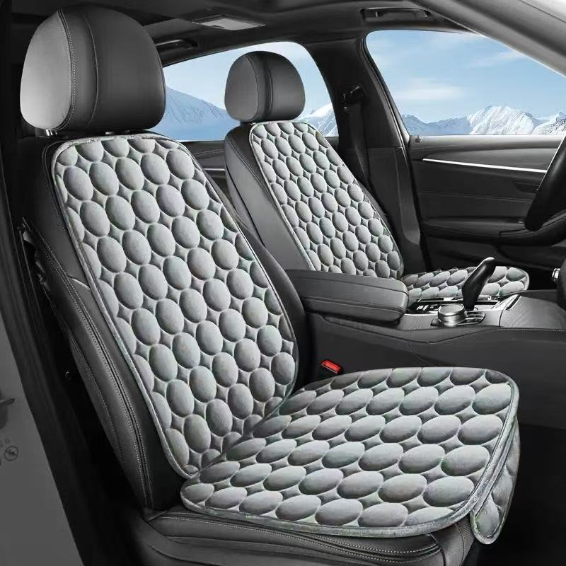 General Motors Winter Plush Thickened Warm Single Seat Cushion with Backrest, Direct Supply from Manufacturer, Dropshipping Available