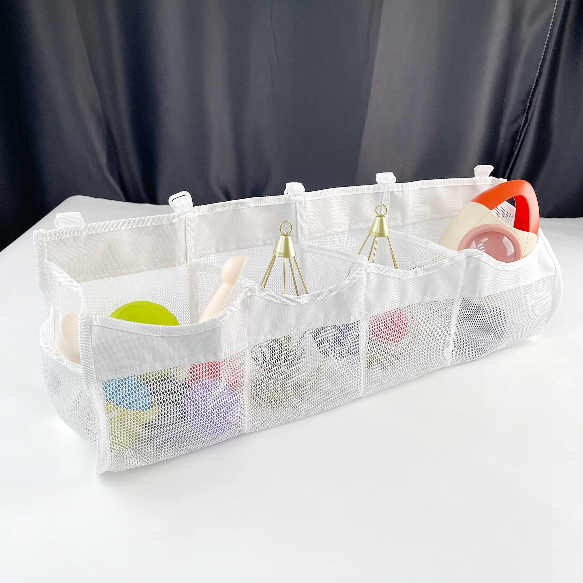 Популярная подвесная сумка для хранения детских игрушек в ванной комнате Amazon, большая вместительная настенная подвесная сумка для хранения, принадлежности для ванной комнаты