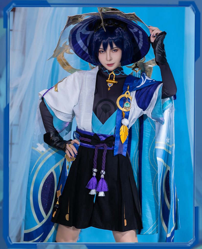 原神cos服 散兵c服久世浮倾 流浪者cosplay服装全套游戏动漫男装-阿里巴巴