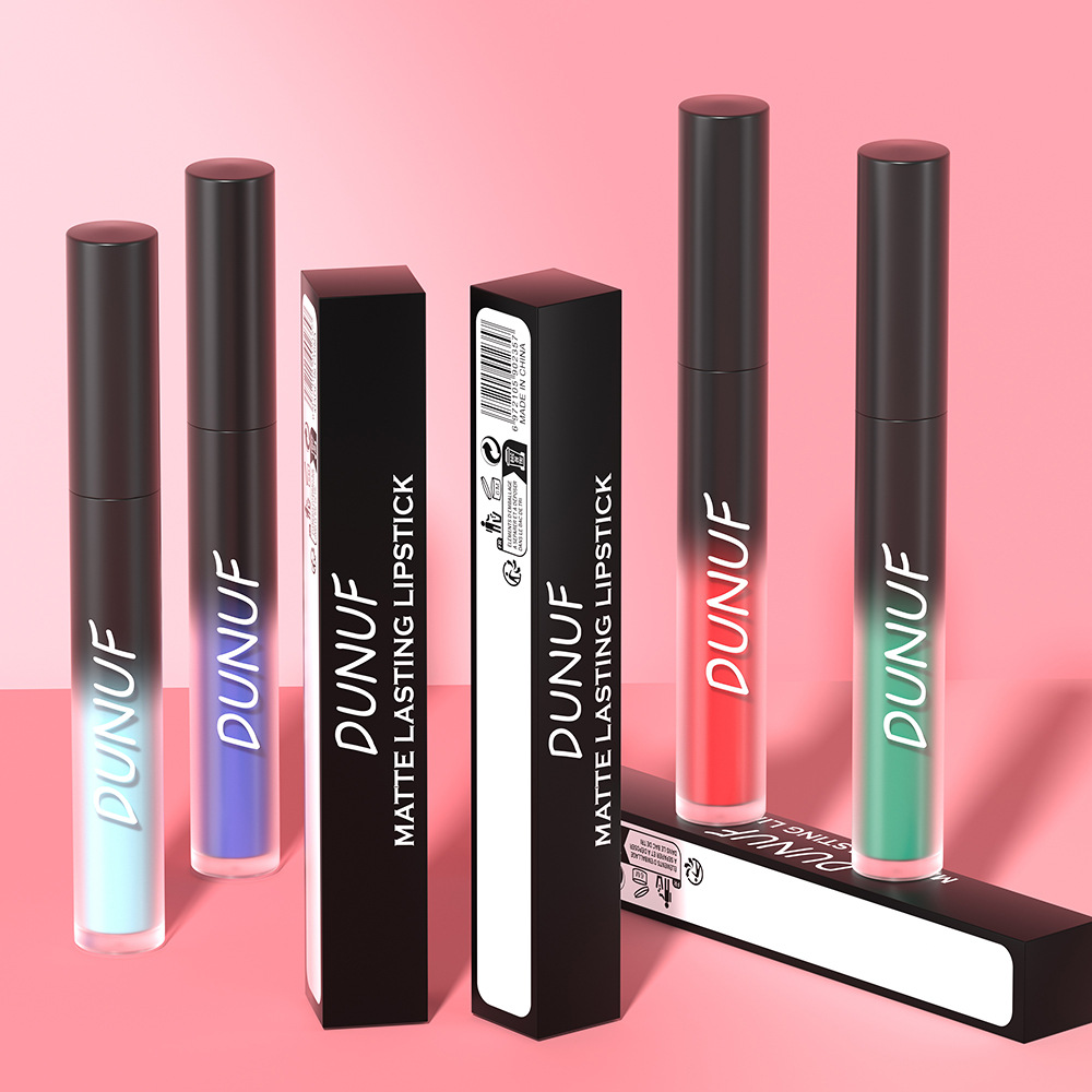 Check it out! Link Disclaimer - Exclusive for Foreign trade :DUNUF 32-color Multi-purpose matte long-lasting Lip gloss undefined