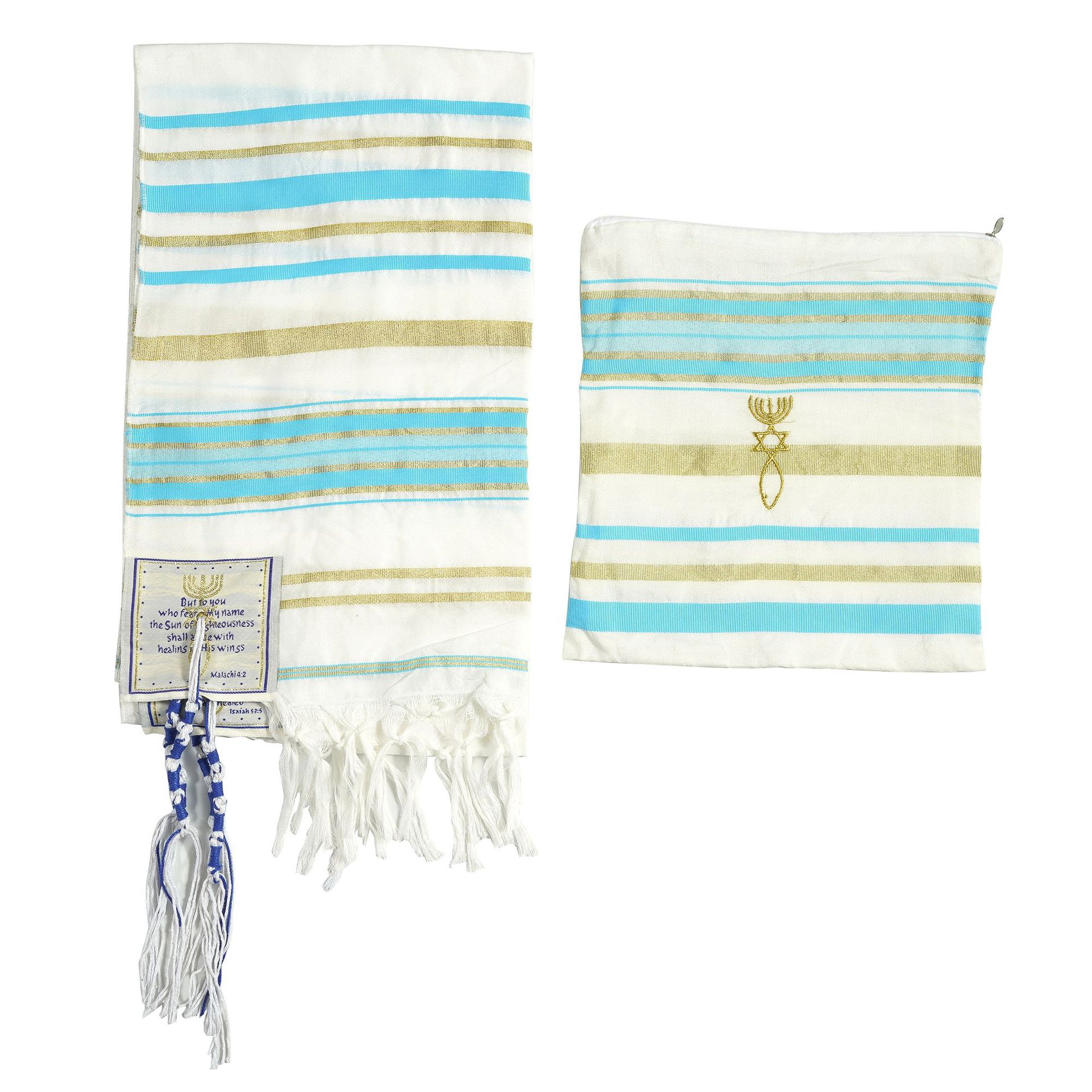 Unisex Formal Simple Style Stripe Polyester Shawls display picture 1