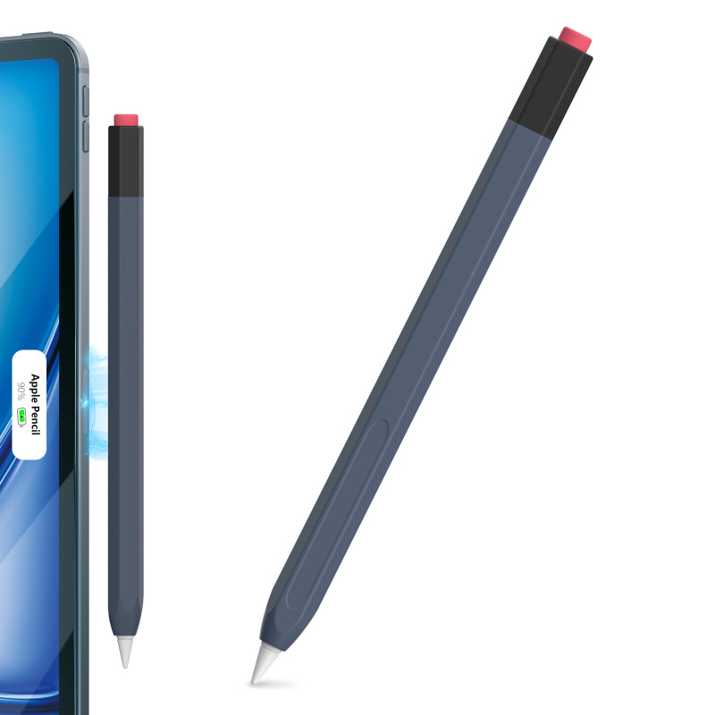 ApplePencilPro シリコンペンカバー Apple 第 2 世代ペンに適したオールインクルーシブ落下防止、滑り止め磁気ペンカバー卸売|undefined