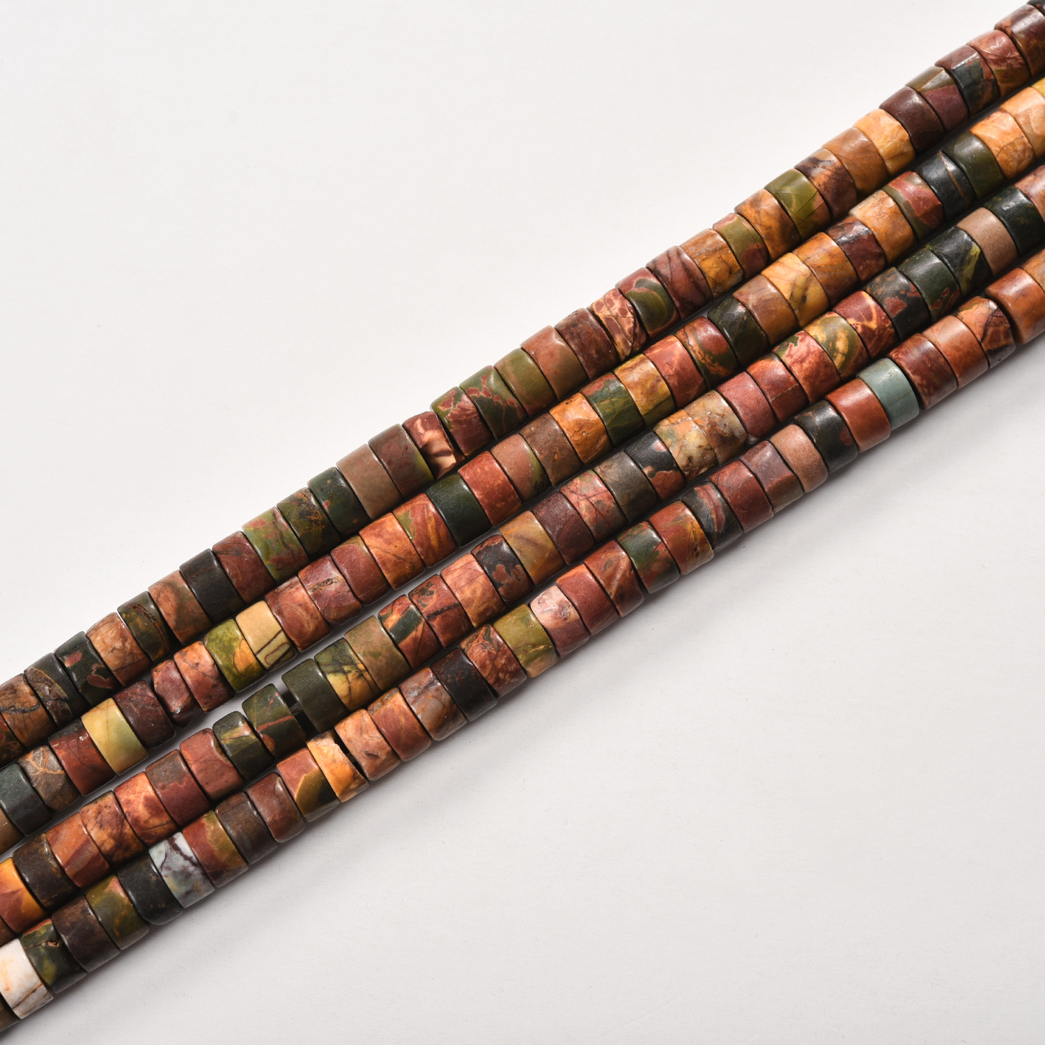 Organic beads, accessory, accessories, 3×6mm, DIY