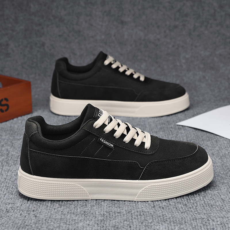 Xiaoqing año nuevo y verano nuevo estilo cómodo y transpirable tacón plano boca baja a juego casual estilo coreano todo-fósforo zapatos perezosos con cordones