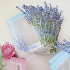 Butterfly flower acrylic card stand photo frame star photo polaroid card storage display rotating stand