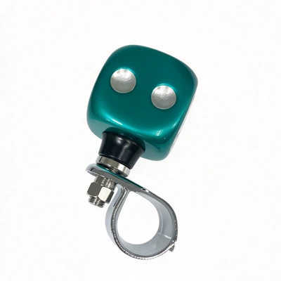 Steering wheel booster: Wheel Power Ball, Personalized - blue-dice