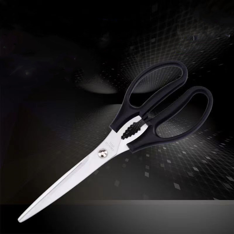 Stainless steel Korean-style barbecue chicken steak shears, multi-purpose kitchen scissors, home use barbecue food shears