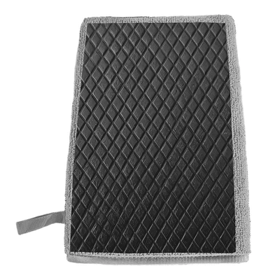 Car cleaning tools | Car Beauty, Car Wash Magic Mud - vertical-diamond-mud-gloves-gray