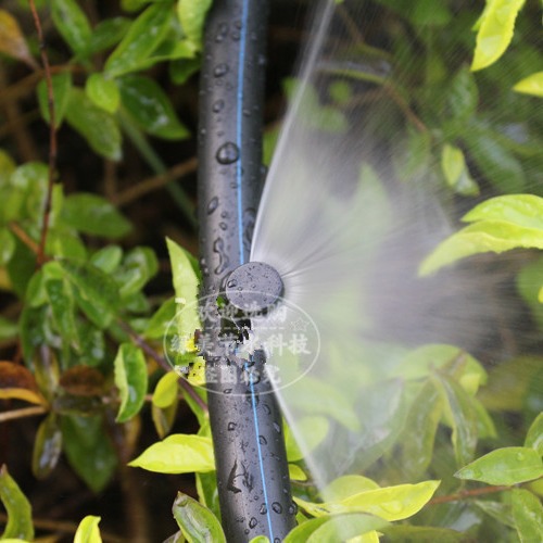 Cabeza de pulverización de refracción negra de 180 grados + 4 puntos de diente sin anillo de goma pulverización unidireccional vivero de árboles frutales micro pulverización