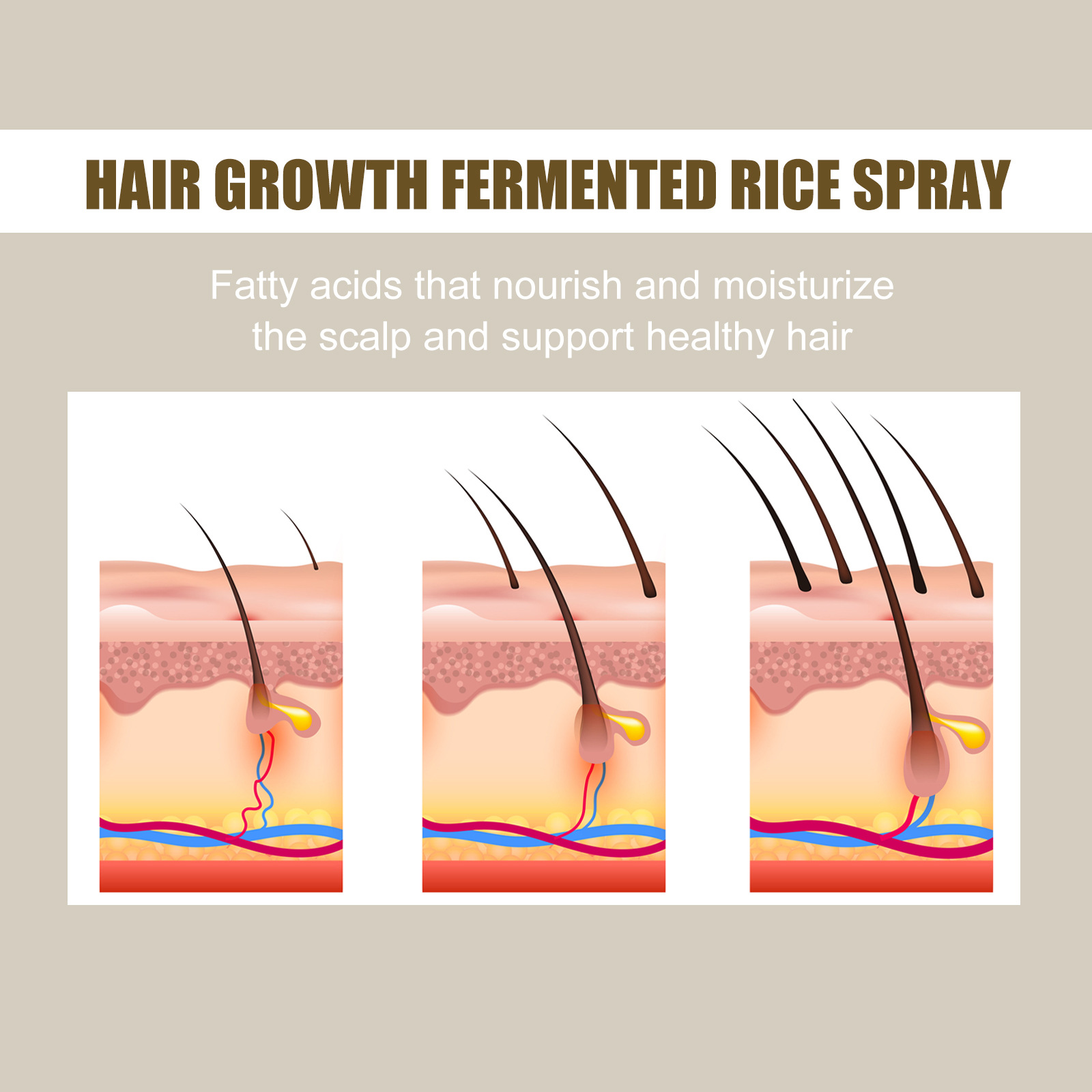 Jayswing dense spray keratin repair nourish root, prevent hair loss, and solid fermented rice_voghion.com