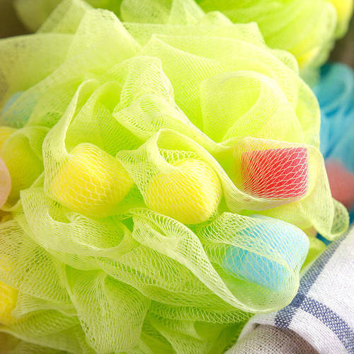 Large sponge color bath ball bath ball bath flower scrub bath flower bath ball bubble net bath bubble net