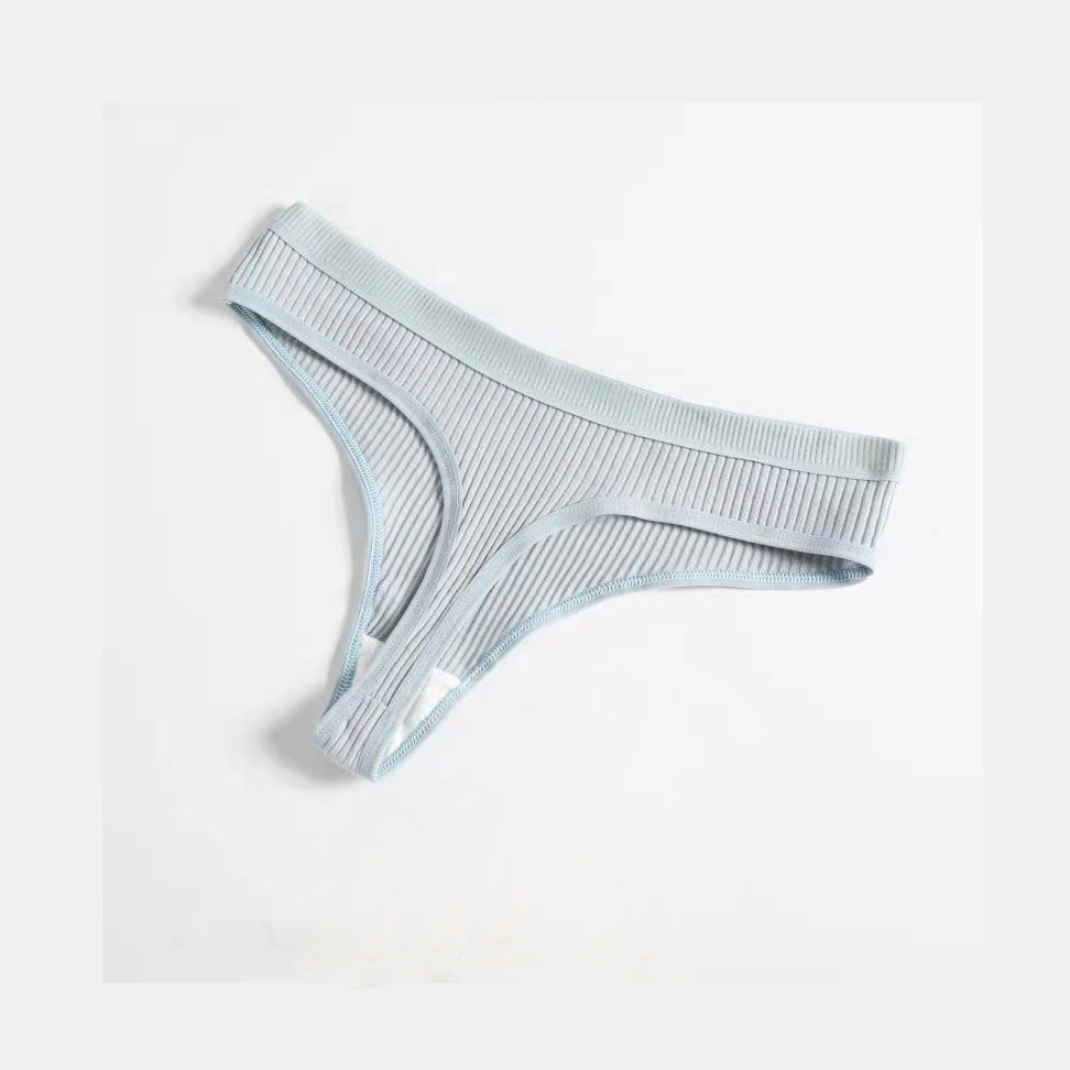 Nuevo tipo de pantalones en forma de T para niñas abdominales para elevar las caderas, pantalones en forma de T para mujeres de cintura baja, pantalones de algodón transpirables, procesamiento personalizado