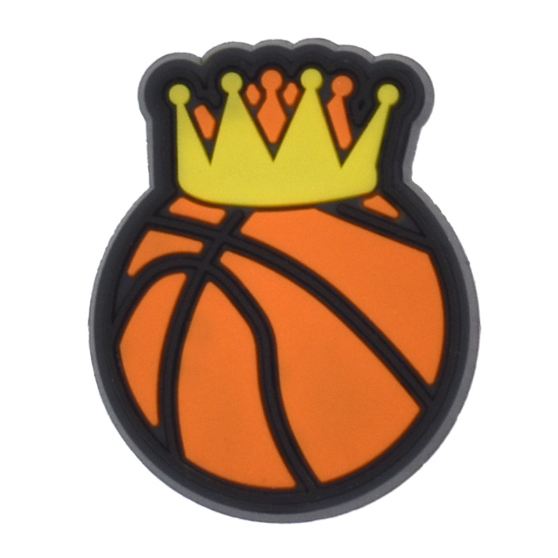 Fabricantes directos zapatos de baloncesto accesorios de flores DIY extraíble suave zapatos de PVC Accesorios de flores Accesorios