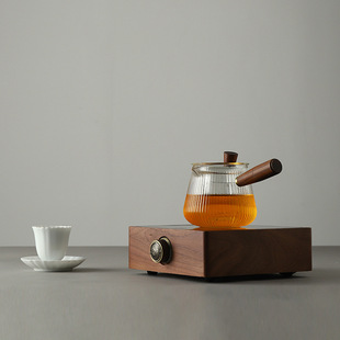 Mini Tea Stove North American Black Walnut Small Elegant Stove Office Small Electric Ceramic Stove Tea Maker Electric Stove Wholesale