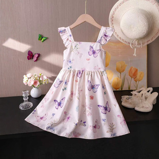 Ůͯ���b�B��ȹ�ļ��w�䱳������ȹ�Ӊ�����ɫ��������Сͯȹ����