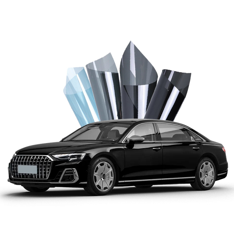 Factory wholesale 4mil nano ceramic film strong explosion-proof high heat insulation high definition car film glass film solar film