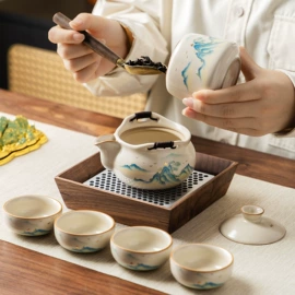 茶具套装;茶杯;旅行茶具