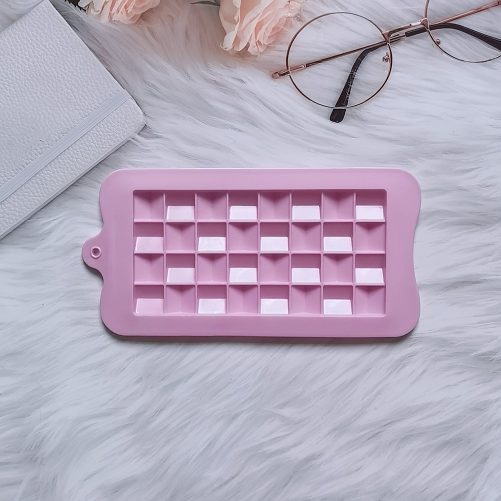 Silicone chocolate triángulo 161 galletas molde de silicona postre molde de hielo horneado pastel harina de arroz