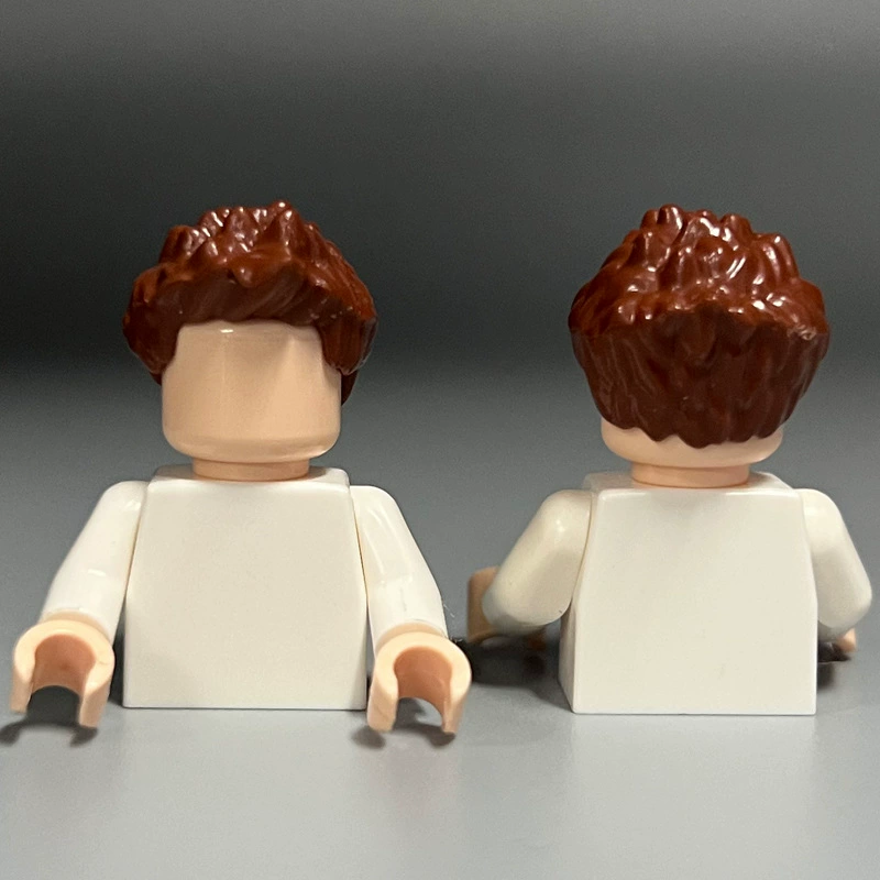 Игрушка Lego аксессуары для мини‑фигурок — набор мелких деталей DIY, разноцветные причёски
