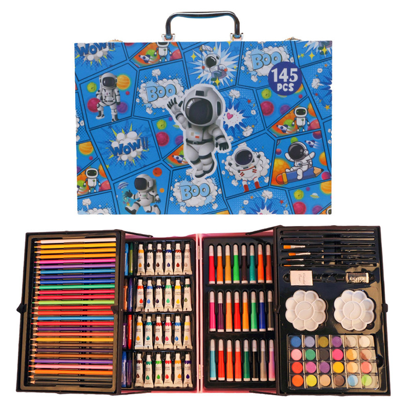 ブラシセットギフトボックス学生アート絵画文具用品子供用水彩ペンクレヨンメーカー卸売の完全なセット|undefined